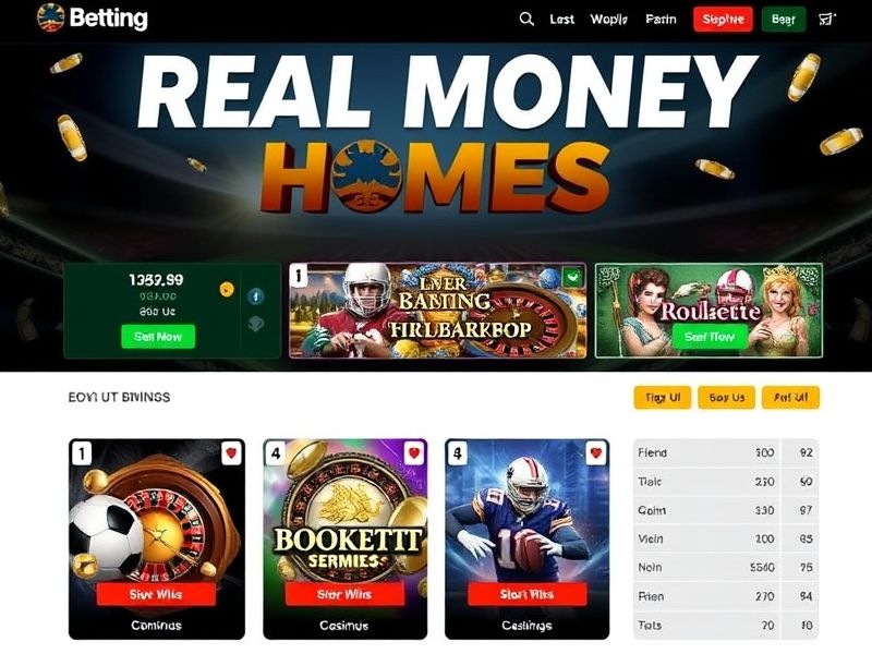 Explore the latest on real money betting games, including sports, casino, and expert guides. Get insights on gambling strategies, legal considerations, and top platforms for real money wagers.